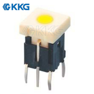 Square Head Illuminated Tact Switch