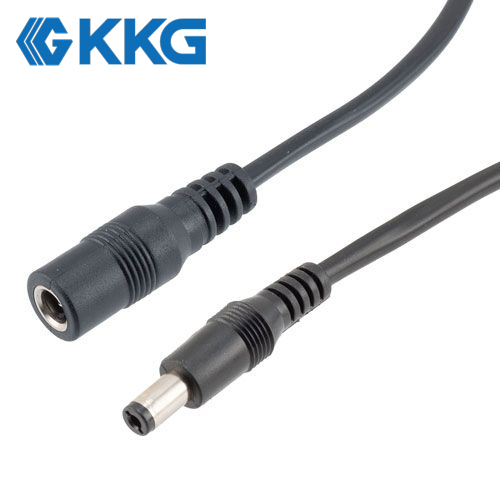 5.5mm/2.1mm M To F DC Cable