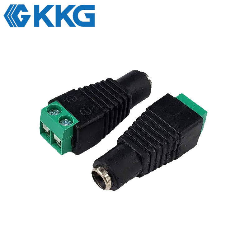 Screw Type DC Power Adapter 2.1mm Female