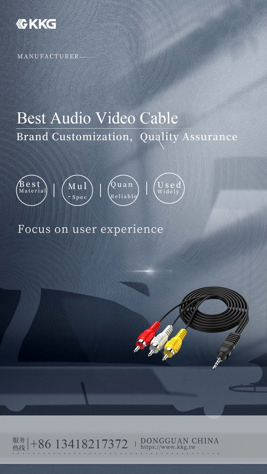 3.5mm RCA Cable to Aux